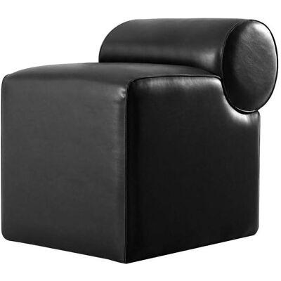 Atelier del Sofa Rohin Schwarz Kunstleder Hocker - Pouf Atelier del Sofa Rohin Schwarz Kunstleder Hocker - Pouf