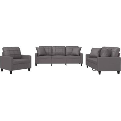 vidaXL Sofa + Bettsofa, Eliseo With pillows (Polstergruppe) vidaXL Sofa + Bettsofa, Eliseo With pillows (Polstergruppe)