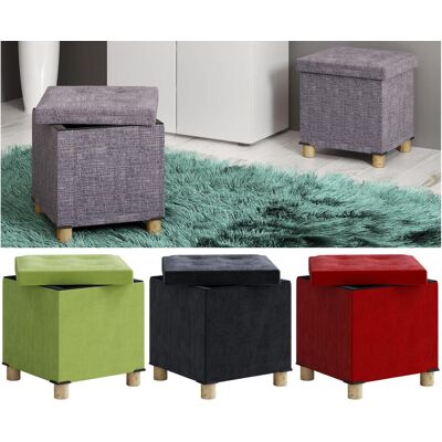 VCM Sizos M Sitztruhe - Grau - 40x38x38cm VCM Sizos M Sitztruhe - Grau - 40x38x38cm
