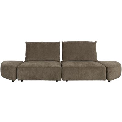 Hunter Modularsofa - 3-Sitzer in Kaki oder Moosgrün Hunter Modularsofa - 3-Sitzer in Kaki oder Moosgrün