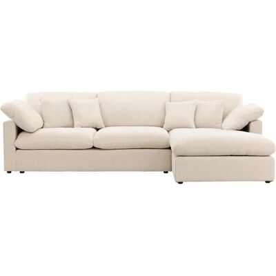 Endorphin, Sofa + Bettsofa, Ecksofa Amalfi Beige, Ottomane flexibel montierbar (Ecksofa) Endorphin, Sofa + Bettsofa, Ecksofa Amalfi Beige, Ottomane flexibel montierbar (Ecksofa)