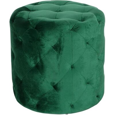 Domoletti, Hocker + Pouf, Pouf HS-R08-1, green, 40 cm x 40 cm x 40 cm Domoletti, Hocker + Pouf, Pouf HS-R08-1, green, 40 cm x 40 cm x 40 cm