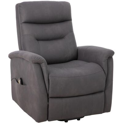 Home123, Massageliege + Massagesessel, Relaxsessel CLAVOS (dunkelgrau) Home123, Massageliege + Massagesessel, Relaxsessel CLAVOS (dunkelgrau)