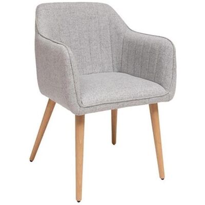 Atmosphera, Sessel, Armchairs, grey, 60 cm x 57 cm x 83.5 cm Atmosphera, Sessel, Armchairs, grey, 60 cm x 57 cm x 83.5 cm