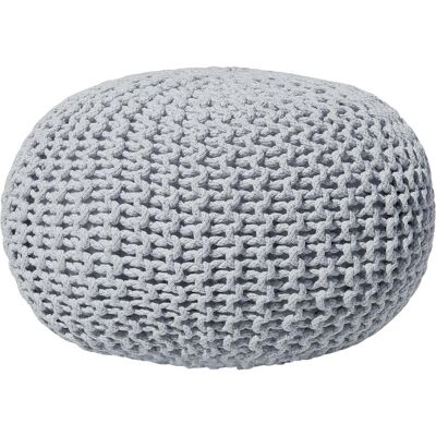 Beliani, Hocker + Pouf, Blianis Hocker 40 x 25 cm hellgrau CONRAD Beliani, Hocker + Pouf, Blianis Hocker 40 x 25 cm hellgrau CONRAD