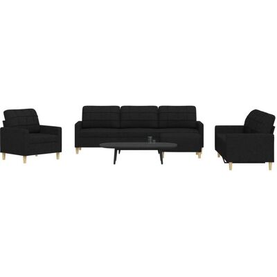 vidaXL Sofa + Bettsofa, Audrey With footstool (2-Sitzer, 3-Sitzer, Polstergruppe) vidaXL Sofa + Bettsofa, Audrey With footstool (2-Sitzer, 3-Sitzer, Polstergruppe)
