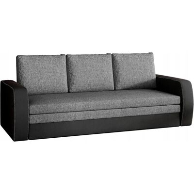 Paul Inversa Couch Grau/Schwarz - 3-Sitzer Skandinavischer Stil Paul Inversa Couch Grau/Schwarz - 3-Sitzer Skandinavischer Stil