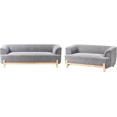 Beliani, Sofa + Bettsofa, Alnor (2-Sitzer, 3-Sitzer, Polstergruppe) Beliani, Sofa + Bettsofa, Alnor (2-Sitzer, 3-Sitzer, Polstergruppe)