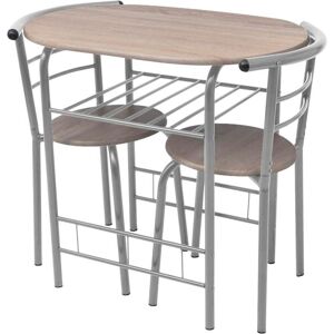 vidaXL Bartisch, Frühstückstisch (80 x 53 x 74 cm) vidaXL Bartisch, Frühstückstisch (80 x 53 x 74 cm)