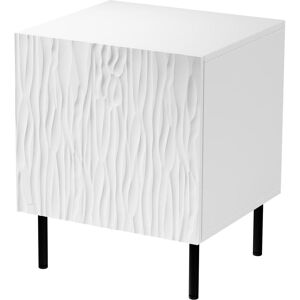 Cama, Nachttisch, Nachttisch 2 Stk. JUNGLE 53 5x40 5x44 weiss matt + schwarze Beine (44 x 40.50 x 53.50 cm) Cama, Nachttisch, Nachttisch 2 Stk. JUNGLE 53 5x40 5x44 weiss matt + schwarze Beine (44 x 40.50 x 53.50 cm)