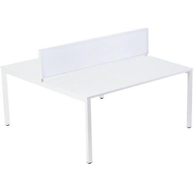 Kaiserkraft Weiß Team-Schreibtisch - 1600x1660mm Büroarbeitsplatz Kaiserkraft Weiß Team-Schreibtisch - 1600x1660mm Büroarbeitsplatz