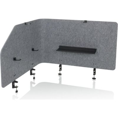 Hjh Office, Trennwand, Flexmiut T Top (160 x 50 cm) Hjh Office, Trennwand, Flexmiut T Top (160 x 50 cm)