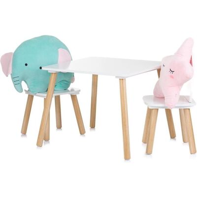 Chipolino, Kinderstuhl + Kindertisch, Kinder Tischset Holztisch (Kindersitzgruppe) Chipolino, Kinderstuhl + Kindertisch, Kinder Tischset Holztisch (Kindersitzgruppe)