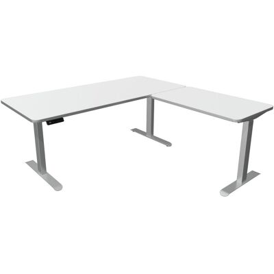 Kerkmann Move 3 Premium Elektrischer Höhenverstellbarer Schreibtisch - Weiß, L-Form Kerkmann Move 3 Premium Elektrischer Höhenverstellbarer Schreibtisch - Weiß, L-Form