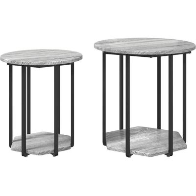vidaXL Couchtisch + Beistelltisch, Axton (50 x 50 x 50.50 cm) vidaXL Couchtisch + Beistelltisch, Axton (50 x 50 x 50.50 cm)