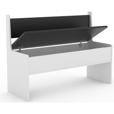 VCM, Sitzbank, Holz Eckbank Sitzbank Bank Truhe Esal 80 x 110 x 42 cm (80 cm) VCM, Sitzbank, Holz Eckbank Sitzbank Bank Truhe Esal 80 x 110 x 42 cm (80 cm)