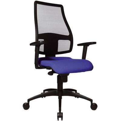 Topstar Bürostuhl SN100 T38 - Atmungsaktive Netzrückenlehne, Blau, Schwarz Topstar Bürostuhl SN100 T38 - Atmungsaktive Netzrückenlehne, Blau, Schwarz