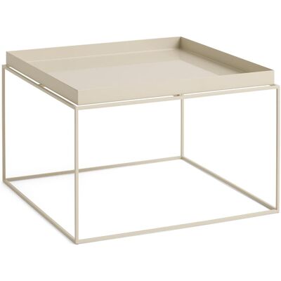 HAY, Couchtisch + Beistelltisch, - Tray Coffee Table - 60x60x39 cm - Warm Beige (60 x 60 x 39 cm) HAY, Couchtisch + Beistelltisch, - Tray Coffee Table - 60x60x39 cm - Warm Beige (60 x 60 x 39 cm)