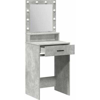 vidaXL Betongrau Spanplatte 50 x 41 x 135 cm Spiegel vidaXL Betongrau Spanplatte 50 x 41 x 135 cm Spiegel