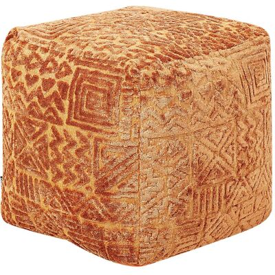 Beliani Pouffe - Sanawan Geometrisches Muster - 45x45x45cm - Hocker Beliani Pouffe - Sanawan Geometrisches Muster - 45x45x45cm - Hocker