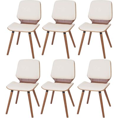MCW B16 Esszimmerstuhl-Set aus 6 - Gebogenes Buchenholz MCW B16 Esszimmerstuhl-Set aus 6 - Gebogenes Buchenholz