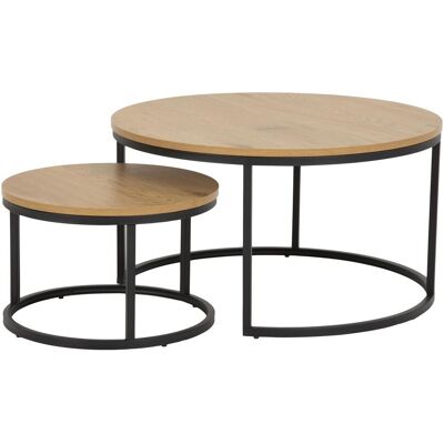 AC Design, Couchtisch + Beistelltisch, Spiro (80 x 80 x 44.50 cm) AC Design, Couchtisch + Beistelltisch, Spiro (80 x 80 x 44.50 cm)
