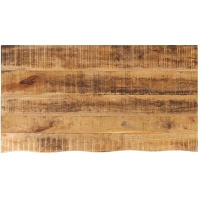 vidaXL Mango Holz Tischplatte - Rustikale Natürliche Kante vidaXL Mango Holz Tischplatte - Rustikale Natürliche Kante