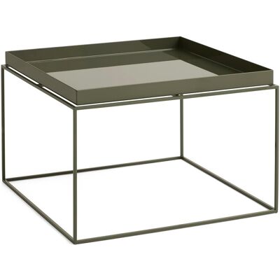 HAY, Couchtisch + Beistelltisch, - Tray Coffee Table - 60x60x39 cm - Olive Green (60 x 60 x 39 cm) HAY, Couchtisch + Beistelltisch, - Tray Coffee Table - 60x60x39 cm - Olive Green (60 x 60 x 39 cm)