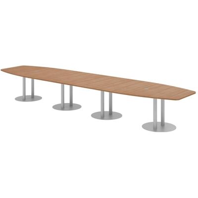 HAMMERBACHER Konferenztisch KT52S - FSC-zertifiziert, 520x85-130x74 cm HAMMERBACHER Konferenztisch KT52S - FSC-zertifiziert, 520x85-130x74 cm