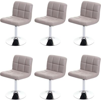 MCW Cadiz-6 Taupe Esszimmerstühle - Stühle MCW Cadiz-6 Taupe Esszimmerstühle - Stühle