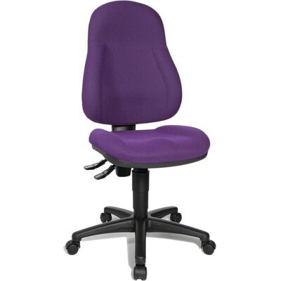 Topstar Bürostuhl Wellpoint 10 - Ergonomisch, Lila, Verstellbare Unterstützung Topstar Bürostuhl Wellpoint 10 - Ergonomisch, Lila, Verstellbare Unterstützung
