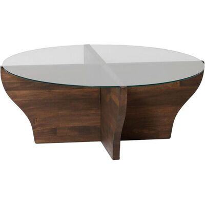 Skye Decor Kayla Walnuss Moderner Couchtisch - Couchtisch Skye Decor Kayla Walnuss Moderner Couchtisch - Couchtisch