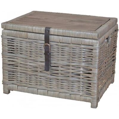 Home Affaire Graue Truhe - Truhen - Aufbewahrungstrunk Home Affaire Graue Truhe - Truhen - Aufbewahrungstrunk