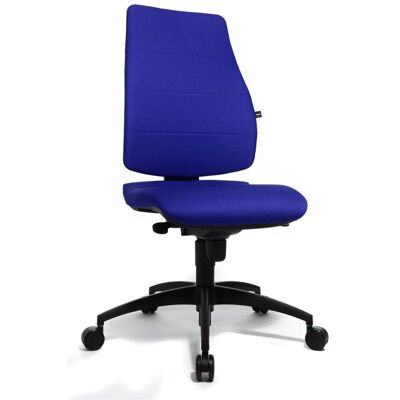 Topstar Bürostuhl Syncro Soft - Blau, Schwarzes Gestell Topstar Bürostuhl Syncro Soft - Blau, Schwarzes Gestell