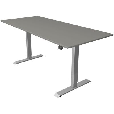 Kerkmann Move 1 Elektrischer höhenverstellbarer Schreibtisch - Silber & Graphit Kerkmann Move 1 Elektrischer höhenverstellbarer Schreibtisch - Silber & Graphit