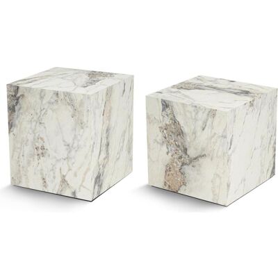 Skye Decor Würfel Couchtisch & Beistelltisch - 40x45x40 cm Skye Decor Würfel Couchtisch & Beistelltisch - 40x45x40 cm