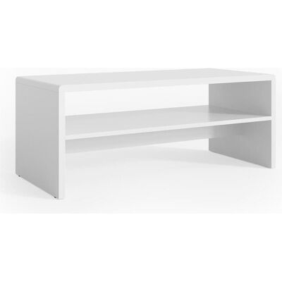 Vicco - Couchtisch 99 x 40 x 40 cm - Weiß - 99 x 40 x 40 cm - Coffee Table Vicco - Couchtisch 99 x 40 x 40 cm - Weiß - 99 x 40 x 40 cm - Coffee Table