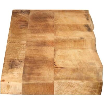 vidaXL Massives Mangoholz Esstisch - Natürlicher Rand, 160x30x3,8 cm vidaXL Massives Mangoholz Esstisch - Natürlicher Rand, 160x30x3,8 cm