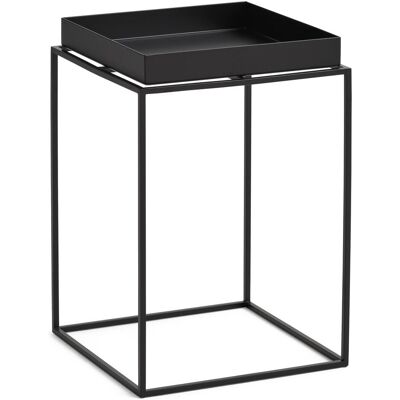 HAY, Couchtisch + Beistelltisch, - Tray Table - Small High - 30x30x44 cm - Black (30 x 30 x 44 cm) HAY, Couchtisch + Beistelltisch, - Tray Table - Small High - 30x30x44 cm - Black (30 x 30 x 44 cm)