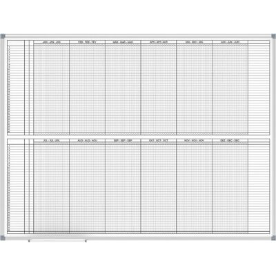 Maul, Präsentationstafel, Jahresplaner MAULstandard 90x120 cm (120 x 90 cm) Maul, Präsentationstafel, Jahresplaner MAULstandard 90x120 cm (120 x 90 cm)