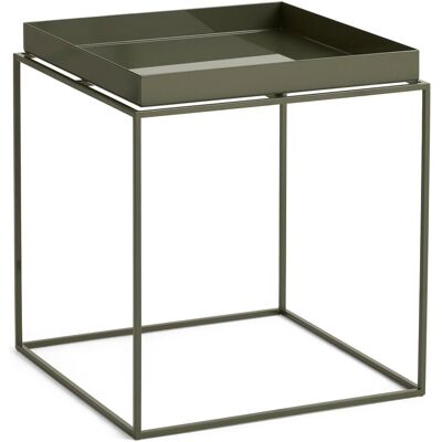 HAY, Couchtisch + Beistelltisch, - Tray Table - Medium - 40x40x44 cm - Olive Green (40 x 40 x 44 cm) HAY, Couchtisch + Beistelltisch, - Tray Table - Medium - 40x40x44 cm - Olive Green (40 x 40 x 44 cm)