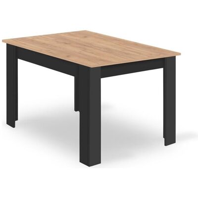 Viking Choice Holztisch - 120x80x75cm - Schwarzes Handwerk - Esstisch Viking Choice Holztisch - 120x80x75cm - Schwarzes Handwerk - Esstisch