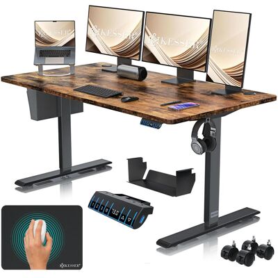 Kesser, Schreibtisch, elektrischer & Höhenverstellbarer Computertisch für Home & Office Kesser, Schreibtisch, elektrischer & Höhenverstellbarer Computertisch für Home & Office