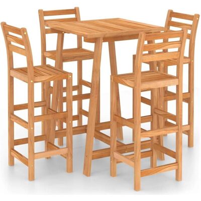 vidaXL Bartisch, Druzhinina (70 x 70 x 104 cm) vidaXL Bartisch, Druzhinina (70 x 70 x 104 cm)