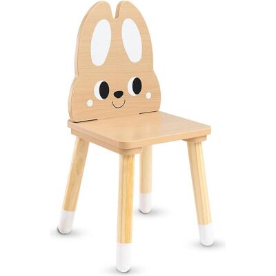 Moni, Kinderstuhl + Kindertisch, Tischset 2 Stühle Hase Holz (Kindersitzgruppe) Moni, Kinderstuhl + Kindertisch, Tischset 2 Stühle Hase Holz (Kindersitzgruppe)