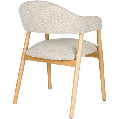 2x White Label Living, Stühle, Armchair Indy Light Brown 2x White Label Living, Stühle, Armchair Indy Light Brown