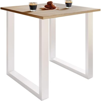 VCM Xona U - Massivholz Tisch - 80 cm VCM Xona U - Massivholz Tisch - 80 cm