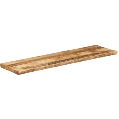 vidaXL Massives Mangoholz Live Edge Tischplatte - 180x40 cm vidaXL Massives Mangoholz Live Edge Tischplatte - 180x40 cm