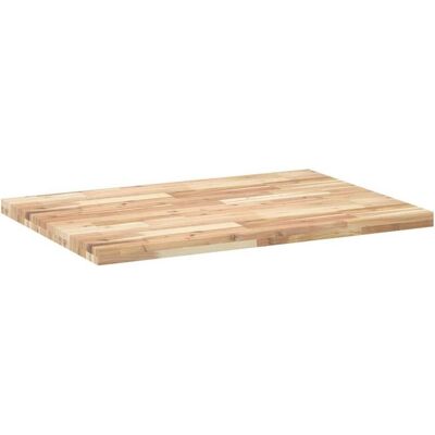 vidaXL Massives Akazienholz Schreibtischplatte 100x70cm - Natürliche Oberfläche - Tischplatte vidaXL Massives Akazienholz Schreibtischplatte 100x70cm - Natürliche Oberfläche - Tischplatte