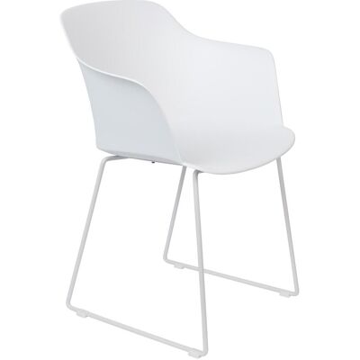 2x White Label Living, Stühle, Armchair Tango White 2x White Label Living, Stühle, Armchair Tango White